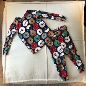 GAP holiday donut pj set